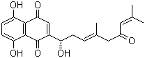 B,b-dimethylacrylalkanninStructure,34539-65-6Structure B,b-dimethylacrylalkannin Structure,34539-65-6Structure