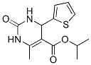 (9Ci)-1,2,3,4-四氫-6-甲基-2-氧代-4-(2-噻吩)-5-嘧啶羧酸,1-甲基乙酯結(jié)構(gòu)式_346716-72-1結(jié)構(gòu)式