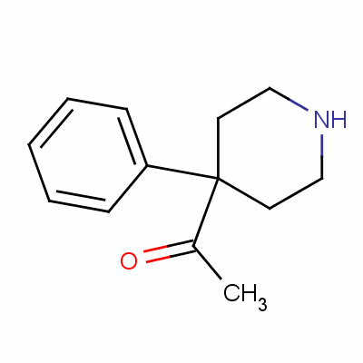 1-(4-Phenylpiperidin-4-yl)ethanoneStructure,34798-80-6Structure 1-(4-Phenylpiperidin-4-yl)ethanone Structure,34798-80-6Structure