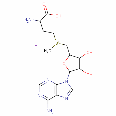 S-adenosyl-l-methionine iodide saltStructure,3493-13-8Structure S-adenosyl-l-methionine iodide salt Structure,3493-13-8Structure