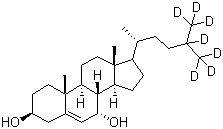 7A-hydroxycholesterol-25,26,26,26,27,27,27-d7Structure,349553-94-2Structure 7A-hydroxycholesterol-25,26,26,26,27,27,27-d7 Structure,349553-94-2Structure