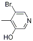5-Bromo-4-methylpyridin-3-ol Structure,351458-21-4Structure