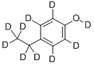 4-乙基苯酚-D10結(jié)構(gòu)式_352431-18-6結(jié)構(gòu)式