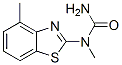 Urea, n-methyl-n-(4-methyl-2-benzothiazolyl)- (9ci)Structure,353255-67-1Structure Urea, n-methyl-n-(4-methyl-2-benzothiazolyl)- (9ci) Structure,353255-67-1Structure