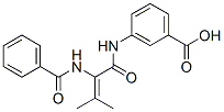 (9CI)-3-[[2-(苯甲?；被?-3-甲基-1-氧代-2-丁烯]氨基]-苯甲酸結(jié)構(gòu)式_354550-20-2結(jié)構(gòu)式