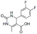 4-(3,4-Difluorophenyl)-1,2,3,4-tetrahydro-6-methyl-2-oxo-5-pyrimidinecarboxylic acidStructure,356566-58-0Structure 4-(3,4-Difluorophenyl)-1,2,3,4-tetrahydro-6-methyl-2-oxo-5-pyrimidinecarboxylic acid Structure,356566-58-0Structure