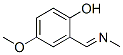 (9CI)-4-甲氧基-2-[(甲基亞氨基)甲基]-苯酚結(jié)構(gòu)式_357423-77-9結(jié)構(gòu)式