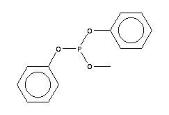 二苯基亞磷酸甲酯結(jié)構(gòu)式_3577-87-5結(jié)構(gòu)式