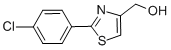 [2-(4-Chlorophenyl)thiazol-4-yl]methanol Structure,36093-99-9Structure