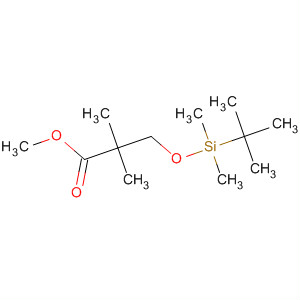3-(叔丁基二甲基甲硅烷基氧基)-2,2-二甲基丙酸甲酯結(jié)構(gòu)式_361547-56-0結(jié)構(gòu)式