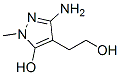 1H-pyrazole-4-ethanol, 3-amino-5-hydroxy-1-methyl-Structure,36162-81-9Structure 1H-pyrazole-4-ethanol, 3-amino-5-hydroxy-1-methyl- Structure,36162-81-9Structure