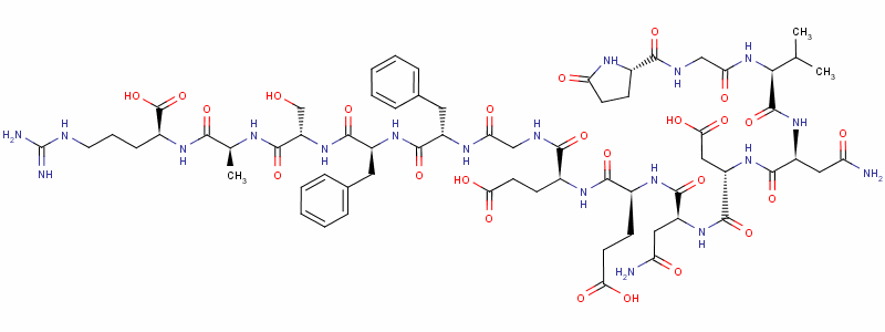 Fibrinopeptide bStructure,36204-23-6Structure Fibrinopeptide b Structure,36204-23-6Structure