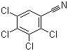 2,3,4,5-四氯苯甲腈結(jié)構(gòu)式_36245-95-1結(jié)構(gòu)式