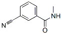 Benzamide, 3-cyano-n-methyl-(9ci)Structure,363186-09-8Structure Benzamide, 3-cyano-n-methyl-(9ci) Structure,363186-09-8Structure