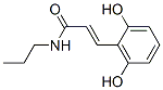 (2E)-3-(2,6-dihydroxyphenyl)-n-propylacrylamideStructure,364327-45-7Structure (2E)-3-(2,6-dihydroxyphenyl)-n-propylacrylamide Structure,364327-45-7Structure