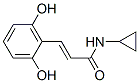 2-Propenamide,n-cyclopropyl-3-(2,6-dihydroxyphenyl)-(9ci)Structure,364327-53-7Structure 2-Propenamide,n-cyclopropyl-3-(2,6-dihydroxyphenyl)-(9ci) Structure,364327-53-7Structure