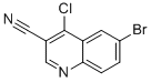 6-Bromo-4-chloro-quinoline-3-carbonitrileStructure,364793-54-4Structure 6-Bromo-4-chloro-quinoline-3-carbonitrile Structure,364793-54-4Structure
