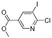 Methyl 6-chloro-5-iodonicotinate Structure,365413-29-2Structure