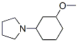 (9CI)-1-(3-甲氧基環(huán)己基)-吡咯烷結(jié)構(gòu)式_365530-69-4結(jié)構(gòu)式