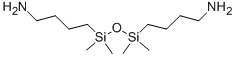 1,3-Bis(4-aminobutyl)tetramethyldisiloxaneStructure,3663-42-1Structure 1,3-Bis(4-aminobutyl)tetramethyldisiloxane Structure,3663-42-1Structure
