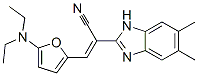 1H-benzimidazole-2-acetonitrile, -alpha--[[5-(diethylamino)-2-furanyl]methylene]-5,6-dimethyl- Structure,367453-66-5Structure