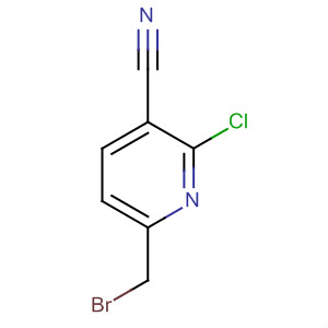 3-Pyridinecarbonitrile, 6-(bromomethyl)-2-chloro-Structure,368426-79-3Structure 3-Pyridinecarbonitrile, 6-(bromomethyl)-2-chloro- Structure,368426-79-3Structure