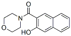 3-(嗎啉-4-羰基)-2-萘醇結(jié)構(gòu)式_3692-67-9結(jié)構(gòu)式