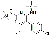 5-(4-Chlorophenyl)-6-ethyl-n,n’-bis(trimethylsilyl)-2,4-pyrimidinediamineStructure,36972-89-1Structure 5-(4-Chlorophenyl)-6-ethyl-n,n’-bis(trimethylsilyl)-2,4-pyrimidinediamine Structure,36972-89-1Structure