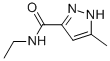 1H-pyrazole-3-carboxamide, n-ethyl-5-methyl-Structure,37027-00-2Structure 1H-pyrazole-3-carboxamide, n-ethyl-5-methyl- Structure,37027-00-2Structure
