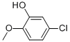 5-Chloro-2-methoxy-phenolStructure,3743-23-5Structure 5-Chloro-2-methoxy-phenol Structure,3743-23-5Structure