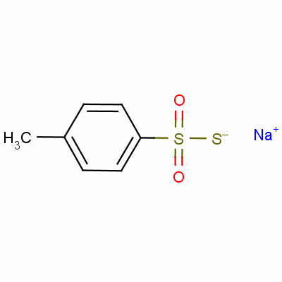 Sodium p-toluenethiosulfonateStructure,3753-27-3Structure Sodium p-toluenethiosulfonate Structure,3753-27-3Structure
