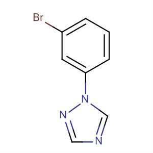 1-(3-Bromophenyl)-1h-1,2,4-triazoleStructure,375857-96-8Structure 1-(3-Bromophenyl)-1h-1,2,4-triazole Structure,375857-96-8Structure