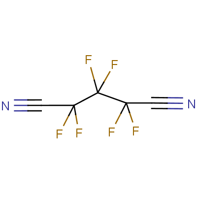 HexafluoroglutaronitrileStructure,376-89-6Structure Hexafluoroglutaronitrile Structure,376-89-6Structure
