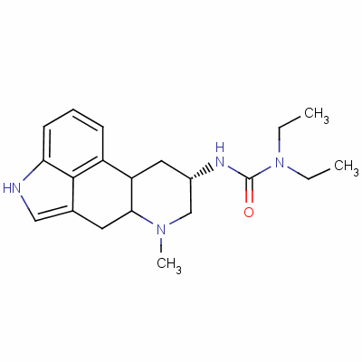 R-(+)-特麥角脲結構式_37686-84-3結構式
