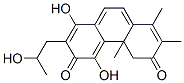 3,4,4A,6-四氫-5,8-二羥基-7-(2-羥基丙基)-1,2,4a-三甲基-3,6-菲二酮結(jié)構(gòu)式_37886-33-2結(jié)構(gòu)式
