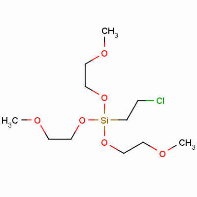 2-Chloroethyl-tris(2-methoxyethoxy)silaneStructure,37894-46-5Structure 2-Chloroethyl-tris(2-methoxyethoxy)silane Structure,37894-46-5Structure