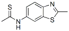 Acetamide, n-(2-methyl-6-benzothiazolyl)thio-(8ci)Structure,3796-77-8Structure Acetamide, n-(2-methyl-6-benzothiazolyl)thio-(8ci) Structure,3796-77-8Structure