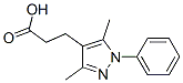 3-(3,5-Dimethyl-1-phenyl-1H-pyrazol-4-yl)-propionic acidStructure,381697-36-5Structure 3-(3,5-Dimethyl-1-phenyl-1H-pyrazol-4-yl)-propionic acid Structure,381697-36-5Structure