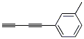 Benzene, 1-(1,3-butadiynyl)-3-methyl-(9ci)Structure,38177-85-4Structure Benzene, 1-(1,3-butadiynyl)-3-methyl-(9ci) Structure,38177-85-4Structure