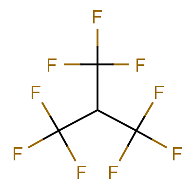 1,1,1,3,3,3-Hexafluoro-2-(trifluoromethyl)propaneStructure,382-24-1Structure 1,1,1,3,3,3-Hexafluoro-2-(trifluoromethyl)propane Structure,382-24-1Structure