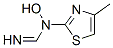 Methanimidamide,n-hydroxy-n-(4-methyl-2-thiazolyl)-Structure,382136-42-7Structure Methanimidamide,n-hydroxy-n-(4-methyl-2-thiazolyl)- Structure,382136-42-7Structure