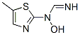Methanimidamide,n-hydroxy-n-(5-methyl-2-thiazolyl)-Structure,382136-53-0Structure Methanimidamide,n-hydroxy-n-(5-methyl-2-thiazolyl)- Structure,382136-53-0Structure