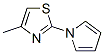 Thiazole,4-methyl-2-(1h-pyrrol-1-yl)-(9ci)Structure,383142-64-1Structure Thiazole,4-methyl-2-(1h-pyrrol-1-yl)-(9ci) Structure,383142-64-1Structure