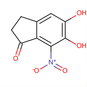 (9ci)-2,3-二氫-5,6-二羥基-7-硝基-1H-茚-1-酮結(jié)構(gòu)式_383382-47-6結(jié)構(gòu)式