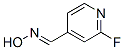 (9ci)-2-氟-4-吡啶羧醛肟結(jié)構(gòu)式_383426-37-7結(jié)構(gòu)式
