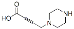 4-(1-Piperazinyl)-2-butynoic acidStructure,38346-96-2Structure 4-(1-Piperazinyl)-2-butynoic acid Structure,38346-96-2Structure