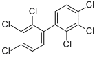 2,2,3,3,4,4-HexachlorobiphenylStructure,38380-07-3Structure 2,2,3,3,4,4-Hexachlorobiphenyl Structure,38380-07-3Structure