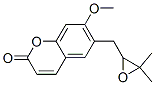 7-甲氧基-6-(3,3-二甲基環(huán)氧乙烷甲基)-2H-1-苯并吡喃-2-酮結構式_38409-28-8結構式