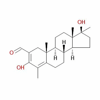 (17Beta)-17-hydroxy-2-(hydroxymethylene)-4,17-dimethylandrost-4-en-3-oneStructure,38539-99-0Structure (17Beta)-17-hydroxy-2-(hydroxymethylene)-4,17-dimethylandrost-4-en-3-one Structure,38539-99-0Structure