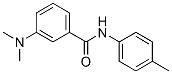 (9ci)-3-(二甲基氨基)-n-(4-甲基苯基)-苯甲酰胺結(jié)構(gòu)式_385843-87-8結(jié)構(gòu)式
